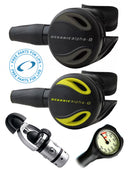 Oceanic Regulator Set: Alpha 8 / SP5 Yoke