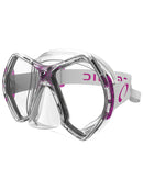 Oceanic Cyanea Dive Mask - Clear / Pink