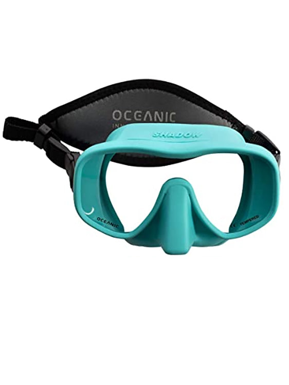Oceanic Shadow Dive Mask - Sea Blue / Turquoise