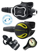 Oceanic ZEO FDXi Black Alpha 8 Occy Regulator Set DIN
