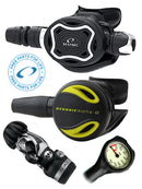Oceanic ZEO FDXi Black Alpha 8 Occy Regulator Set Yoke