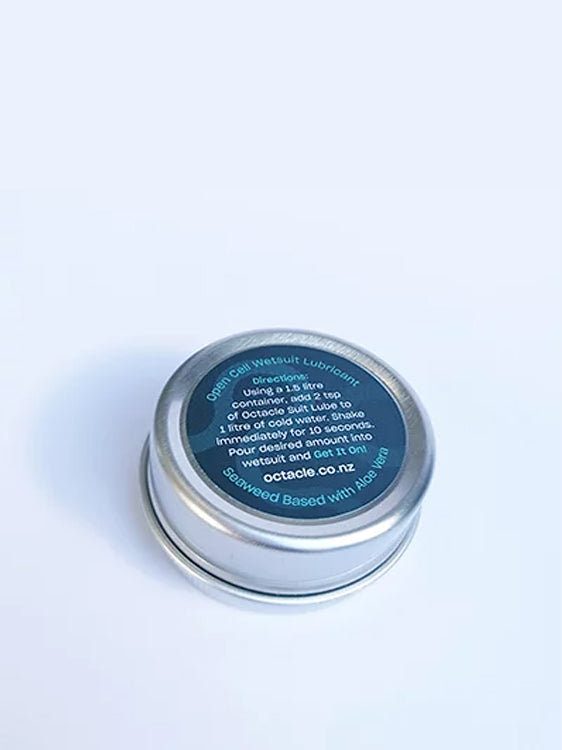 Octacle Suit Lube Sample Tin Back