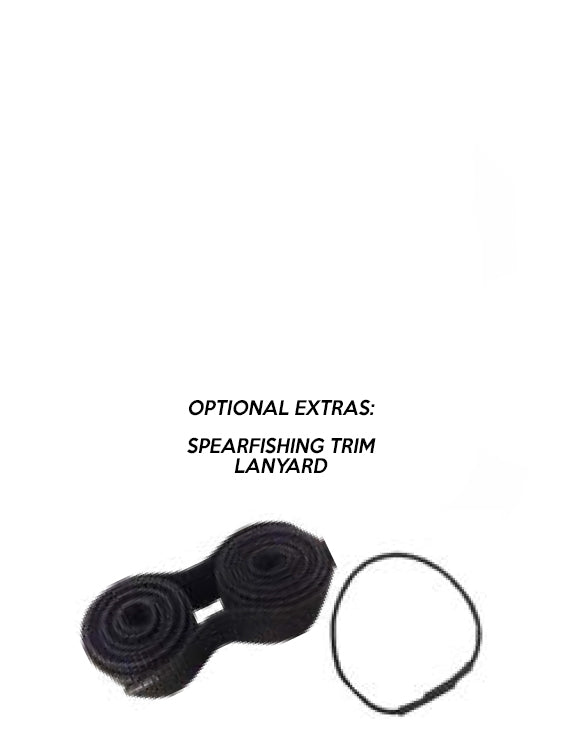 Optional Extras: Spearing Trim and Lanyard