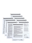 PADI Slates: Tec Trimix Diver Instructor Cue Cards