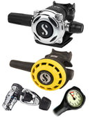Scubapro Yoke MK25 Evo / A700 / R195 Octopus / Free Termo Gauge