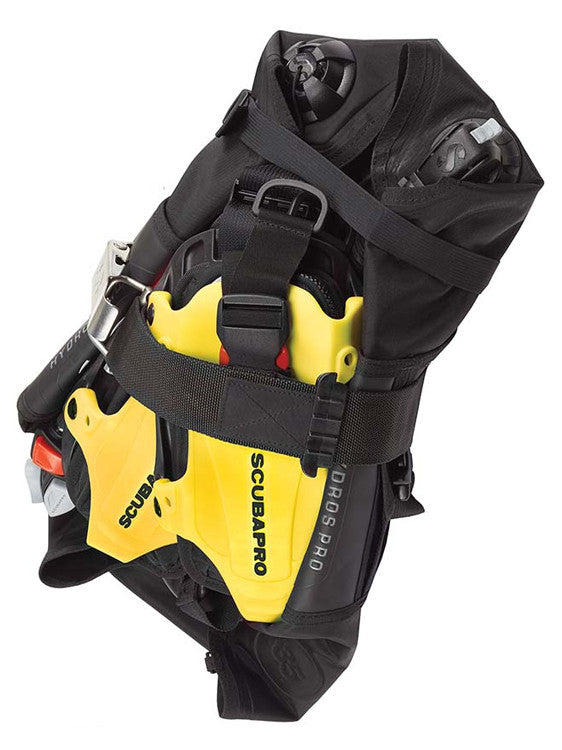 Scubapro Hydros Pro BCD Backpack Rear View