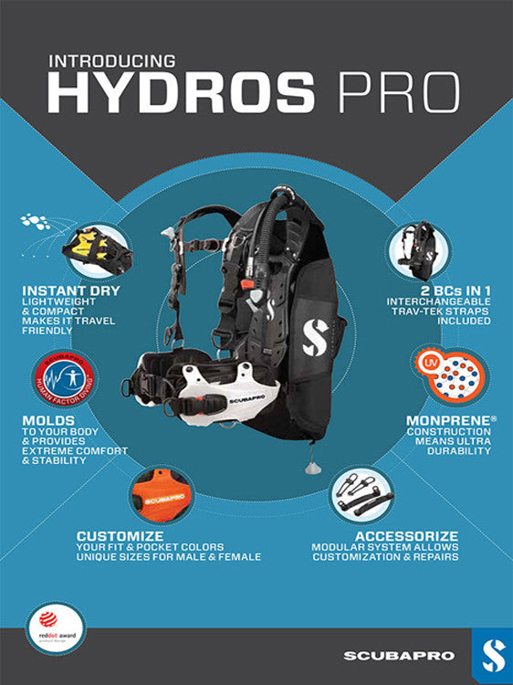 Scubapro Hydros Pro BCD Info