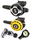 Scubapro Yoke MK25 Evo / S600 / R195 Octopus / Free Termo Gauge