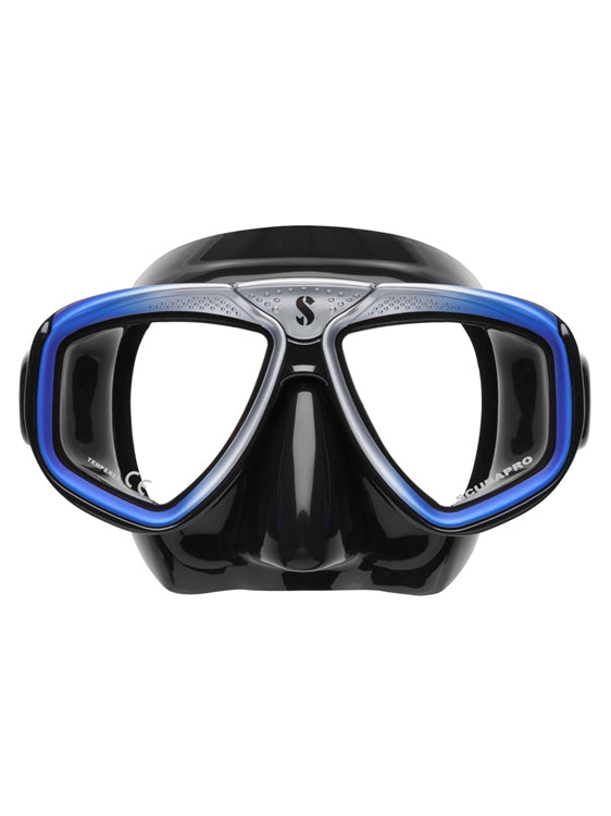 Scubapro Zoom Evo Dive Mask - Blue Silver Black