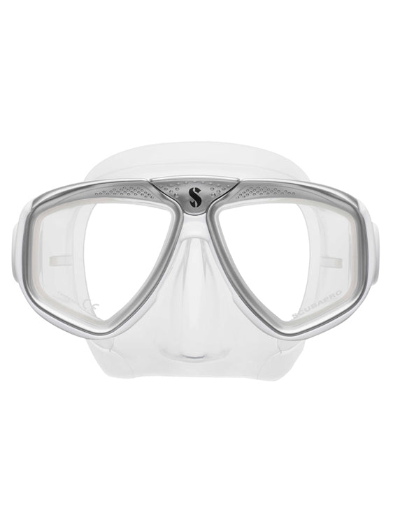 Scubapro Zoom Evo Dive Mask - Silver Clear