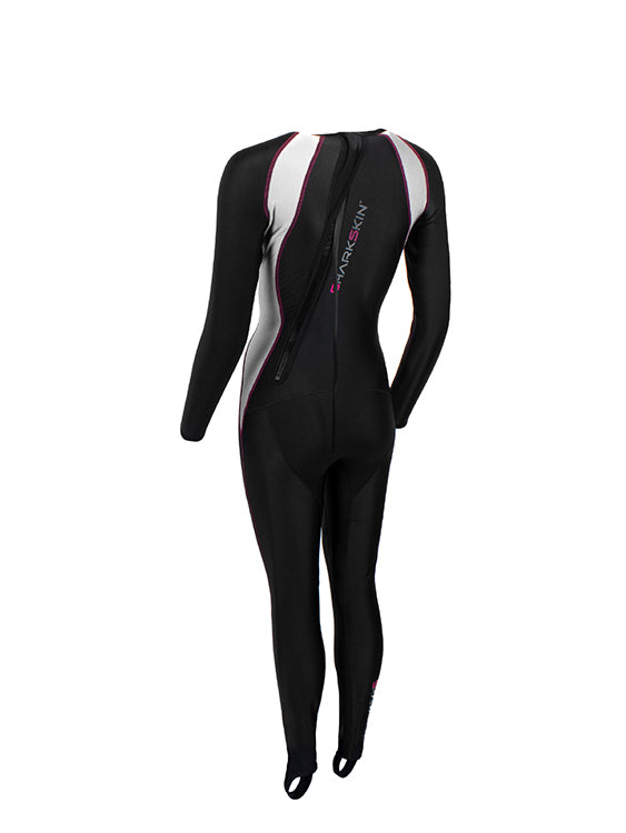 Sharkskin Chillproof 1 Piece Suit Ladies Back