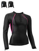 Sharkskin Chillproof Long Sleeve Chest Zip Womens