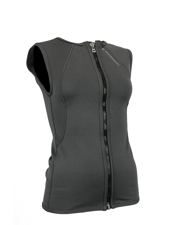 Sharkskin Chillproof T2 Titanium Vest Front Zip Womens 