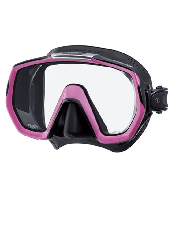 Tusa Freedom Elite Mask (M-1003) - Black/Hot Pink (BK/HP)