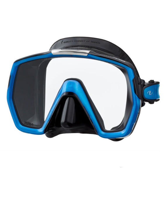 TUSA Freedom HD Mask (M-1001) - Black/Fishtail Blue (BK/FB)
