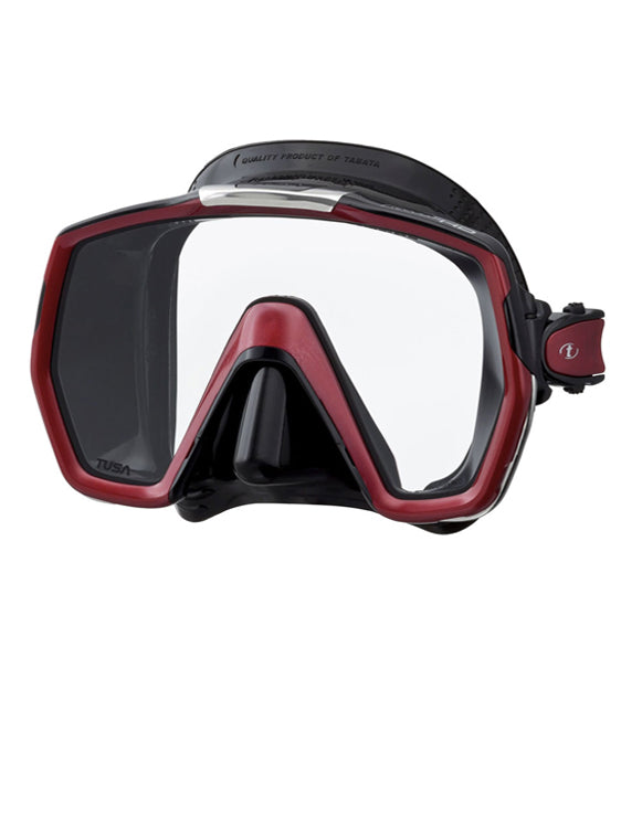 TUSA Freedom HD Mask (M-1001) - Black/Metallic Red (BK/MDR)