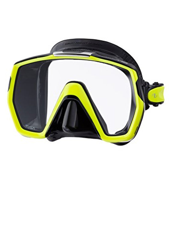 TUSA Freedom HD Mask (M-1001) - Black/Fluoro Yellow (BK/FY)