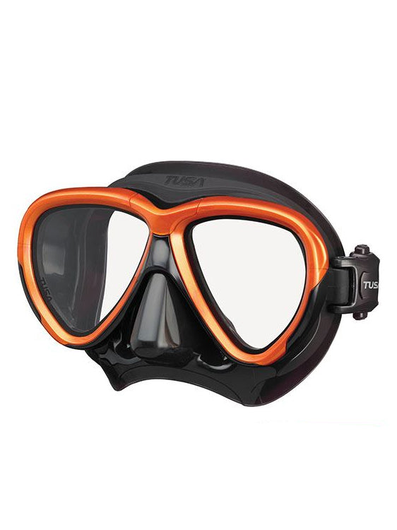 TUSA Freedom Intega Mask (Black/Electric Orange)