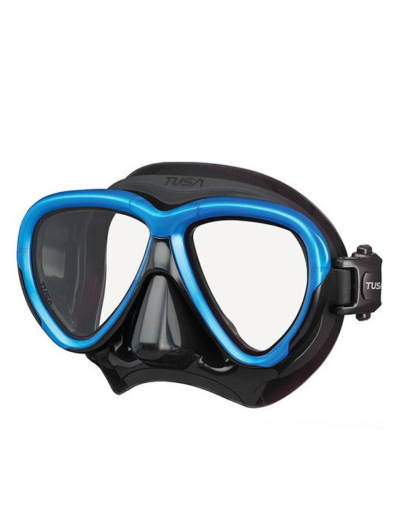 TUSA Freedom Intega Mask (Black/Fishtail Blue)
