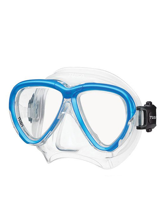 TUSA Freedom Intega Mask (Clear/Fishtail Blue)
