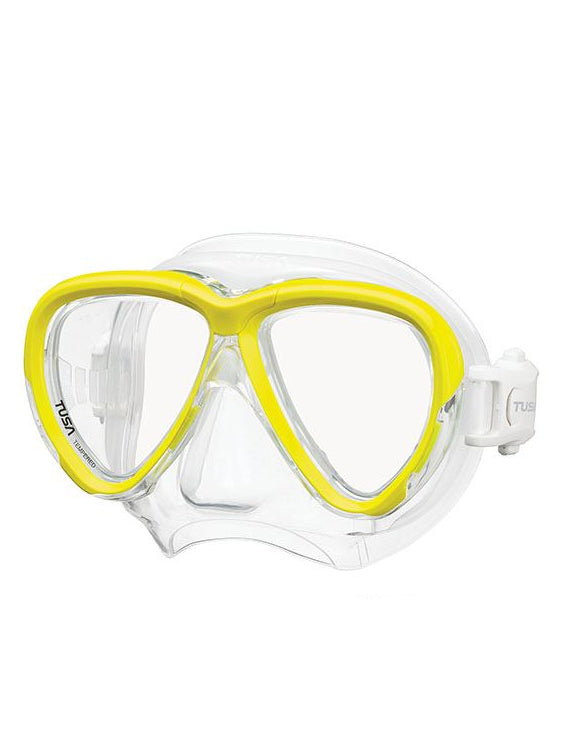 TUSA Freedom Intega Mask (Clear/Fluoro Yellow)