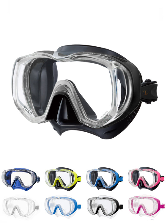 TUSA Freedom Tri-Quest Dive Mask (M-3001)