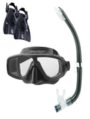 TUSA Sport Platina Hyperdry Adult Travel Set - Black