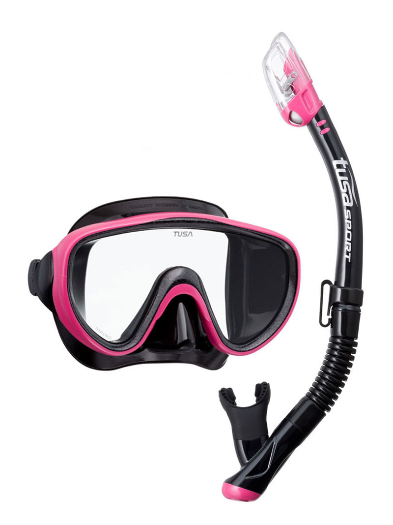 TUSA Sport Serene Dry Snorkelling Set - Pink