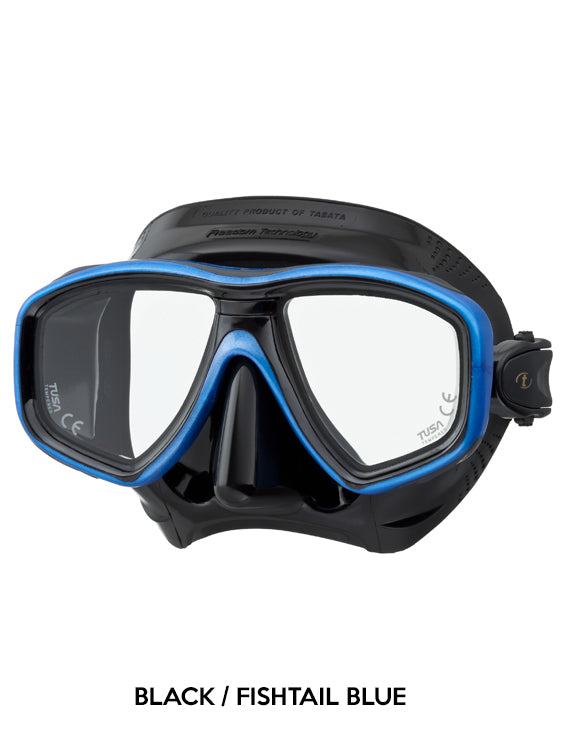 TUSA Freedom Ceos Prescription Mask - Black / Fishtail Blue (BK/FB)