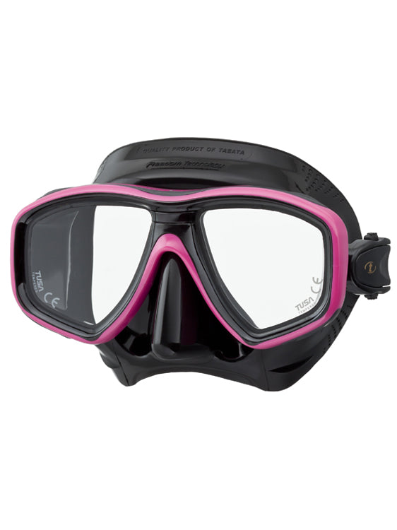 Tusa Freedom Ceos Mask (M-212) - Black/Hot Pink (BK/HP)