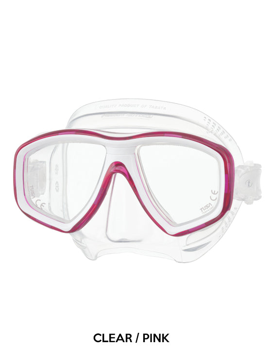 TUSA Freedom Ceos Prescription Mask - Clear / Pink (BP)