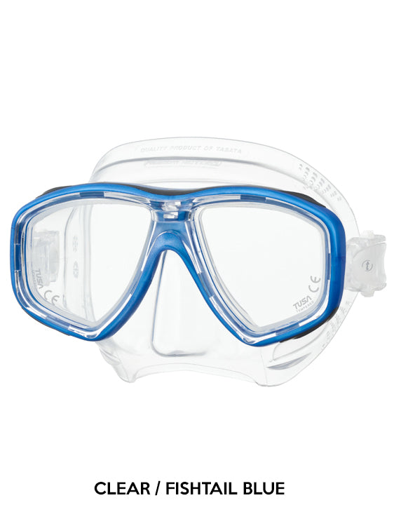 TUSA Freedom Ceos Prescription Mask - Clear / Fishtail Blue (FB)