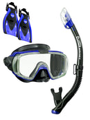 TUSA Sport Visio Tri Ex Travel Set Blue