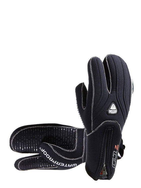 Waterproof G1 3-Finger Semidry 7mm Gloves