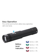 X-Adventurer M1500 Spot Crayfishing Torch Battery Indicator